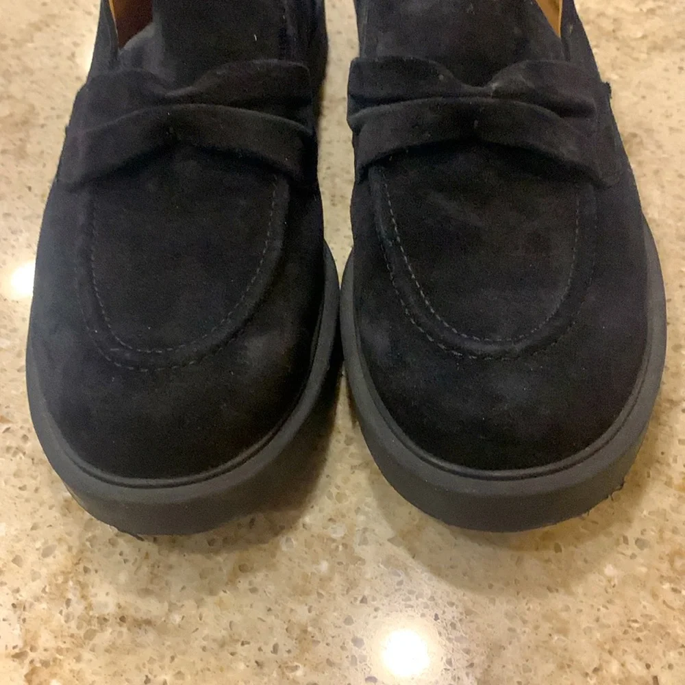 NWOT Paul Green Sadie Suede Loafers in Black Size 9.5 (UK 7) - Picture 7 of 12